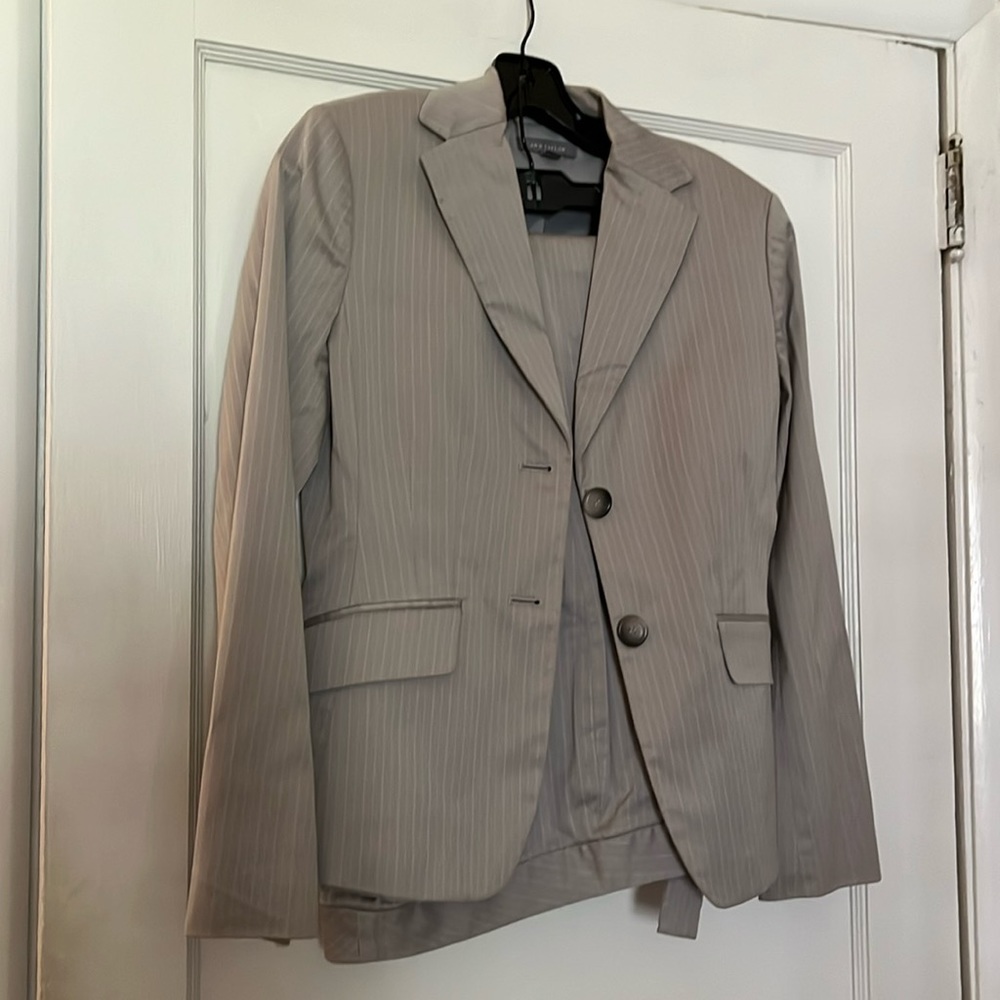 Satiny Ann Taylor pant suit